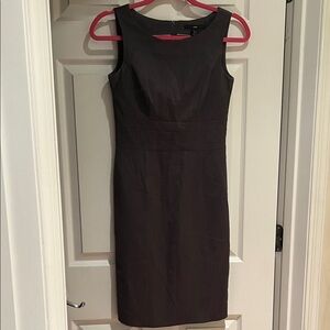 H&M Elegant Dark Gray Midi Dress